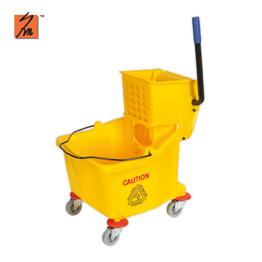 Y1007 36L (35 Qt.) Mop Bucket with Side Press Wringer