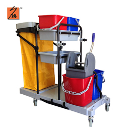 Y1518 Multi Function Janitorial Cleaning Cart