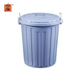 Y5549S 55L Round Trash Bin with Lid - copy